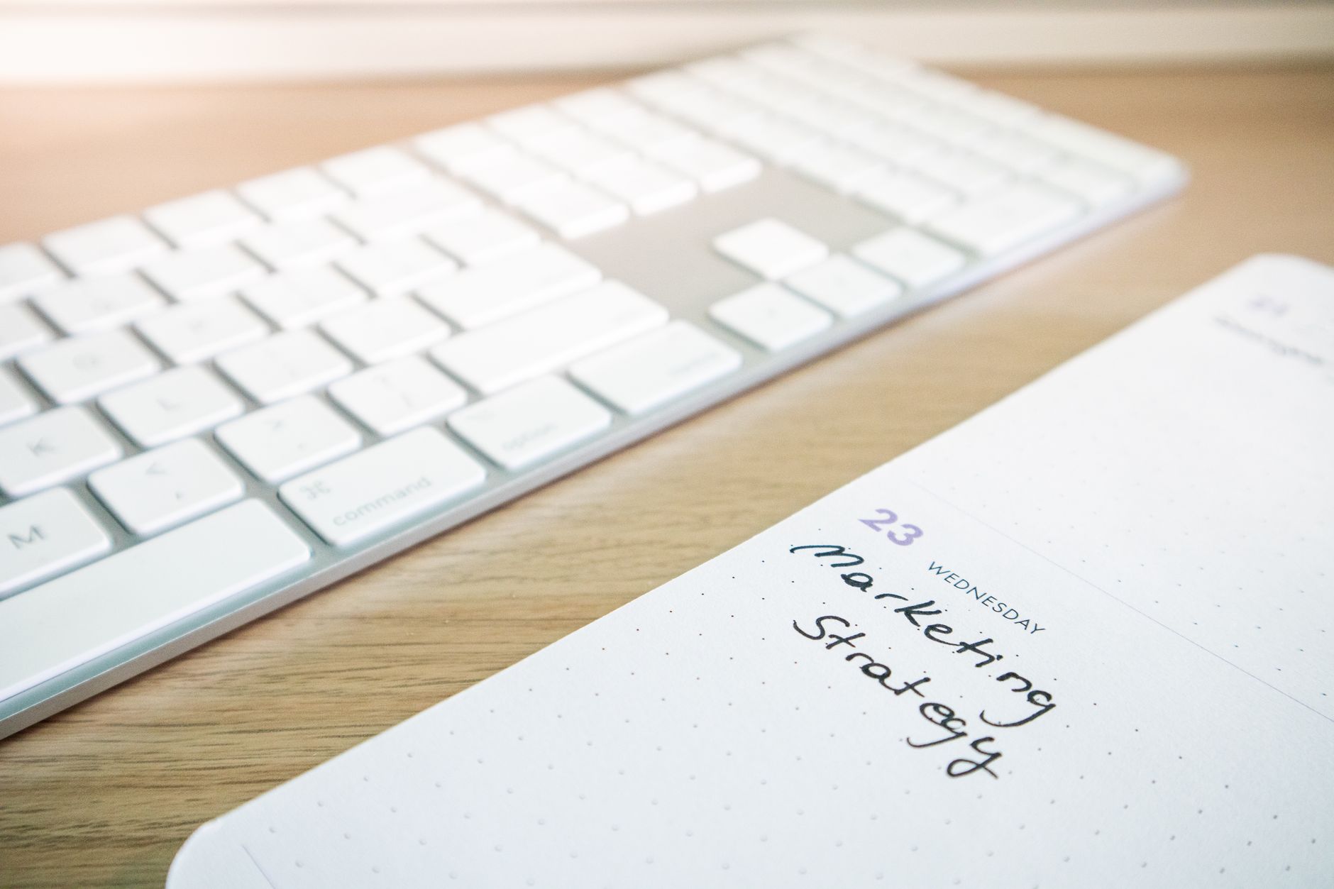 Calendario de marketing para contenido